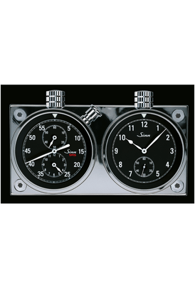 Set of dashboard clocks