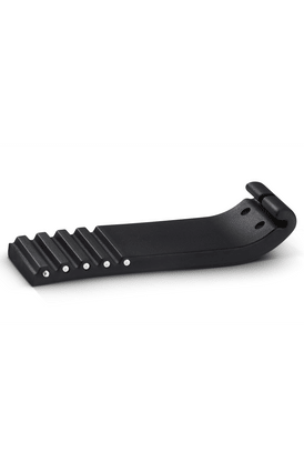 Black silicone strap for DuoFlex diving strap system