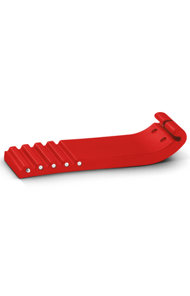 Red silicone strap for DuoFlex diving strap system