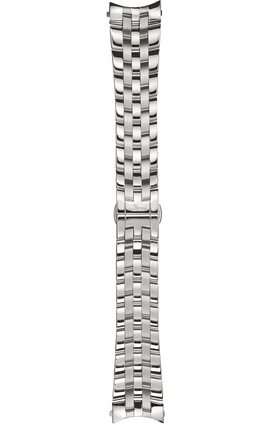 Polished and satinized solid stainless steel bracelet