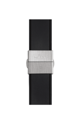 Small satinized stainless steel folding clasp with TEGIMENT