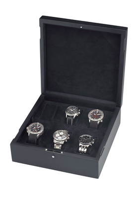 Wooden case for six watches